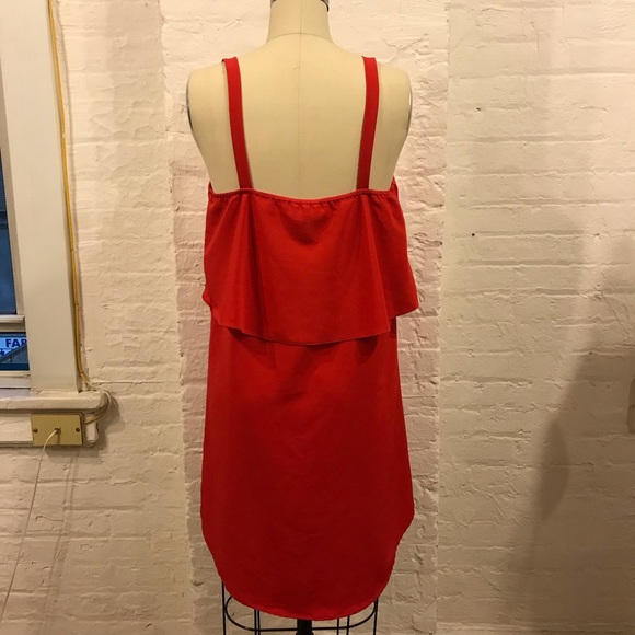 Urban Outfitters Pins&Needles Red Dress with Ruffle Detail - Picture 8 of 8